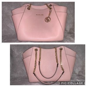 Michael Kors Light Pink Jet Set Tote Purse